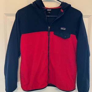 Patagonia fleece zip-up jacket